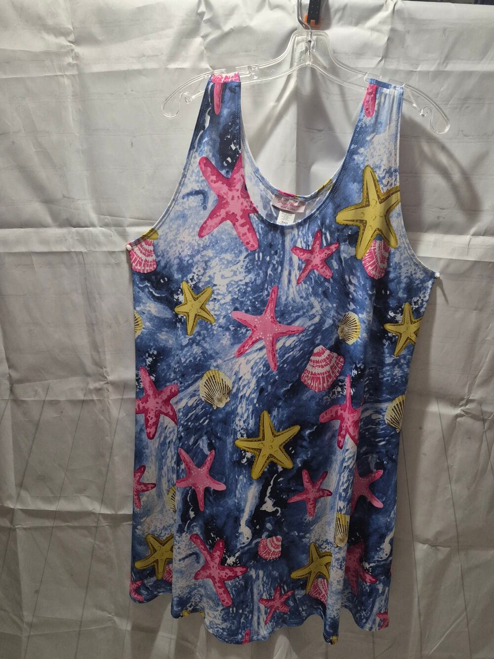 Pretty Women 1X Sleeveless Vintage dress.